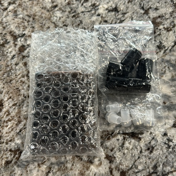 Small Amber Glass Roller Ball Bottles - Picture 3 of 3